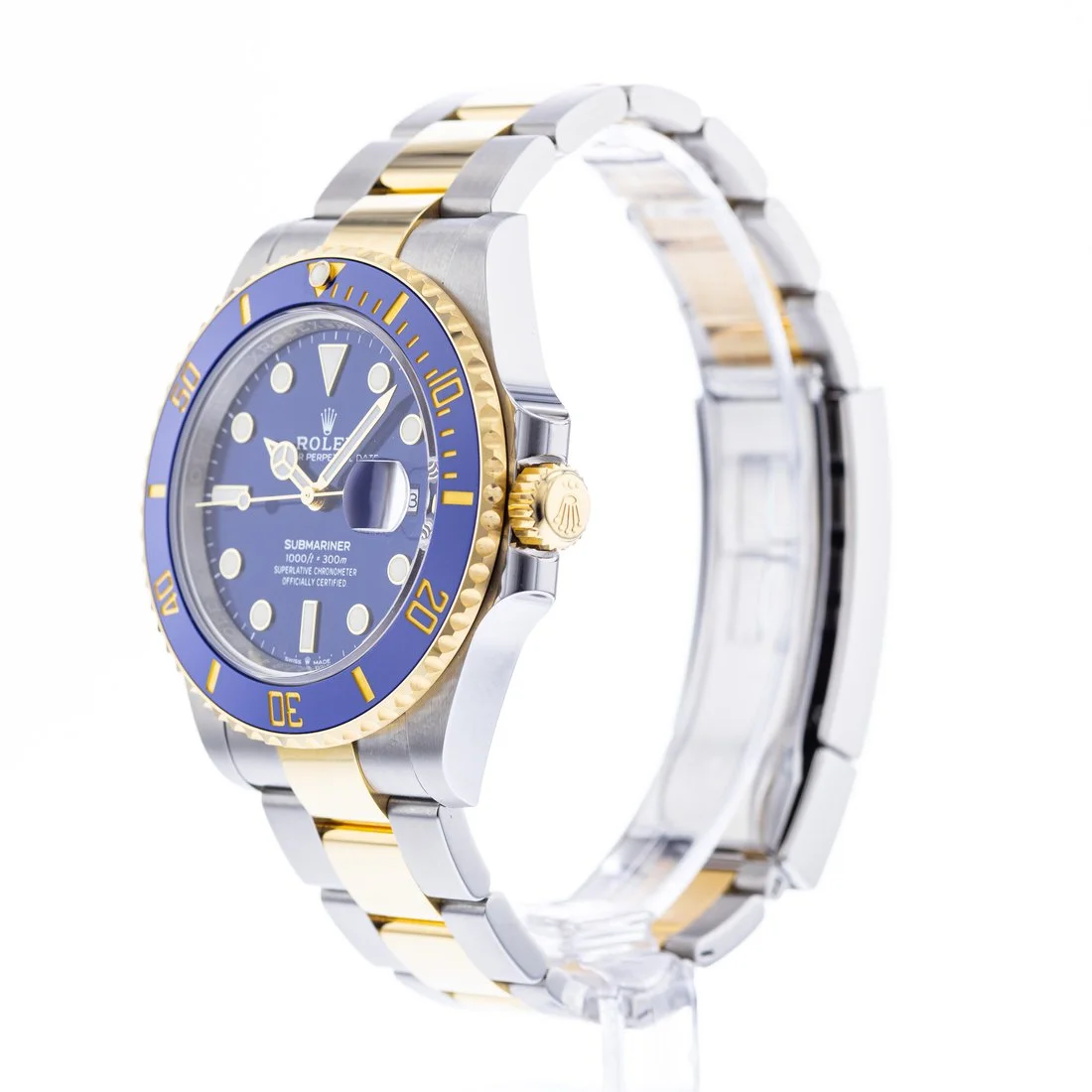Superclone Rolex Submariner 41mm Blue Dial 126613LB Bluesy - Image 3