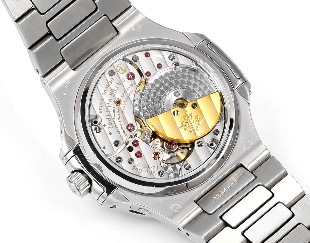 Patek Philippe Nautilus Blue Perpetual Calendar - Image 9