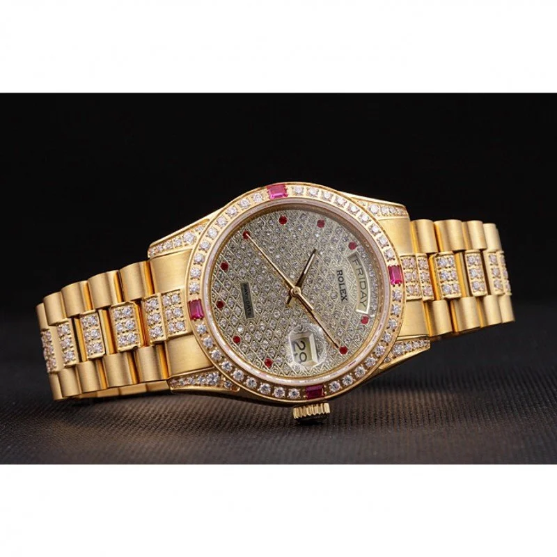 Superclone Rolex Day-Date 37mm Diamond Dial 621614 - Image 4