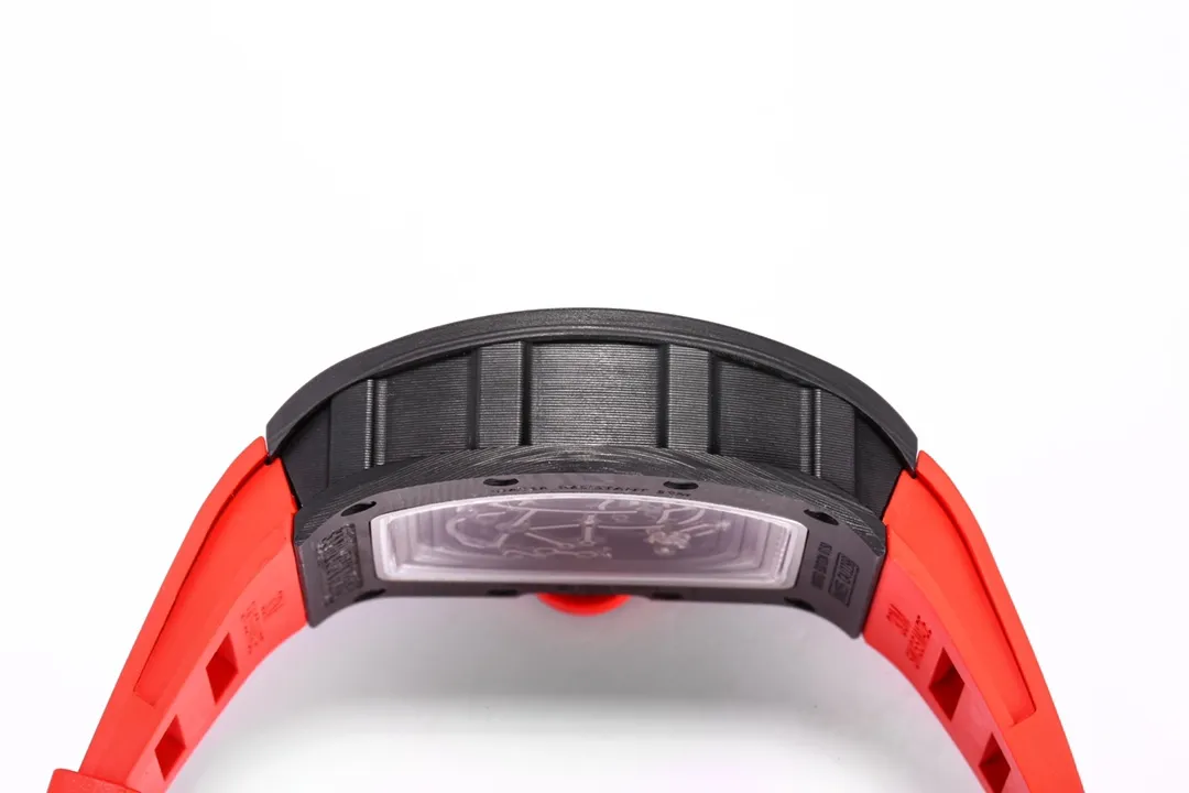 Richard Mille RM055 Red Carbon Fiber Watch - Image 5