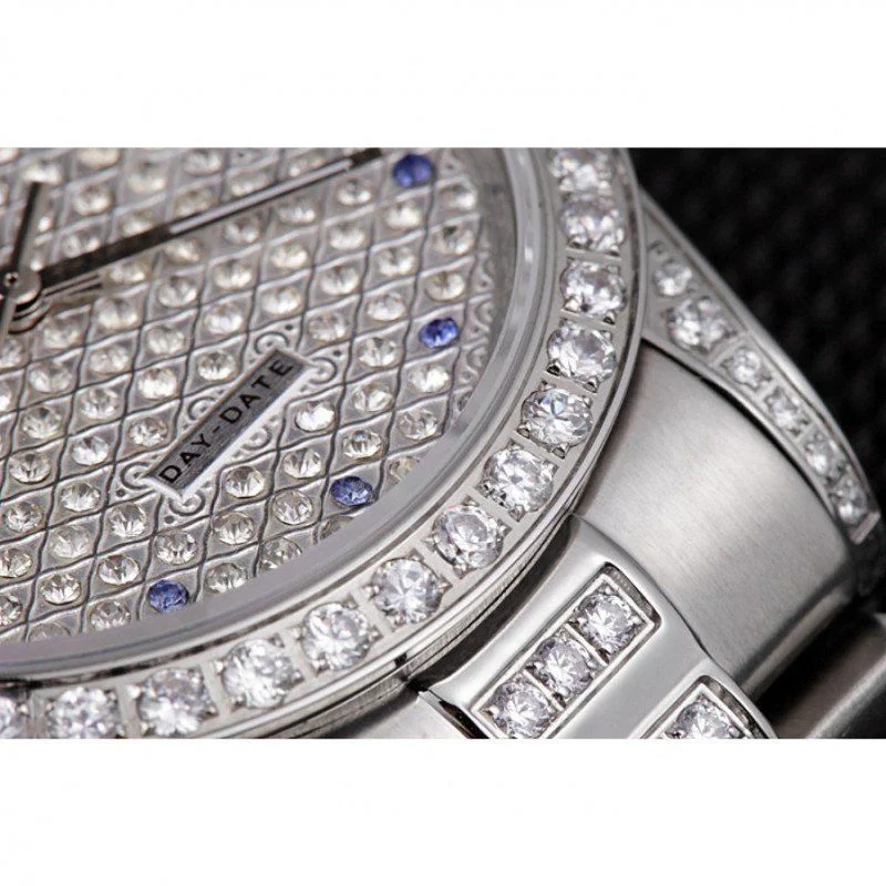 Superclone Rolex Day-Date 37mm Diamond Dial 621612 - Image 10