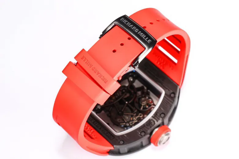 Richard Mille RM055 Red Carbon Fiber Watch - Image 5