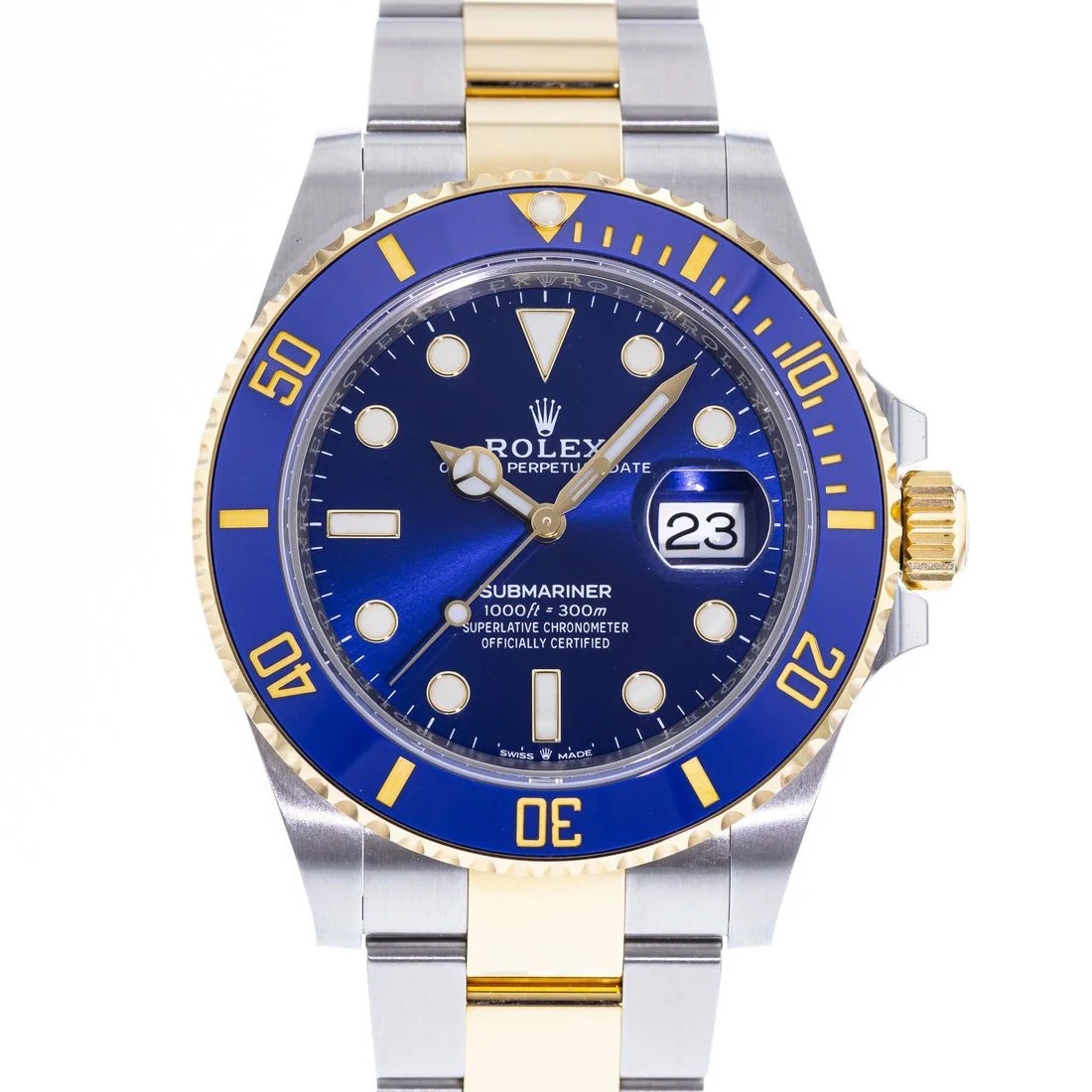 Superclone Rolex Submariner 41mm Blue Dial 126613LB Bluesy - Image 2