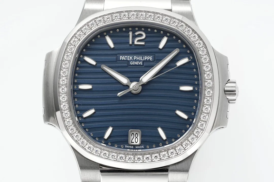 Patek Philippe Blue Nautilus Ladies Watch - Image 2