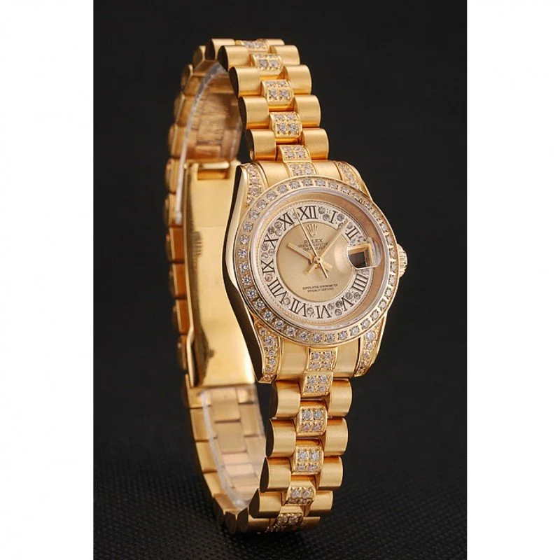 Superclone Rolex Datejust 21mm Gold Dial 1453953 - Image 2
