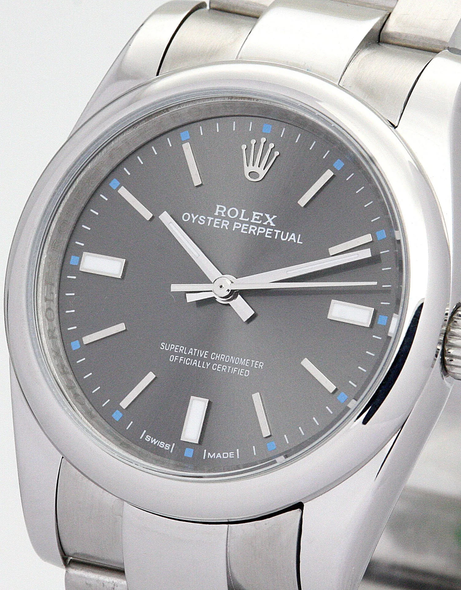 Rolex Oyster Perpetual Lady 31mm Black Dial 177200-2 - Image 3