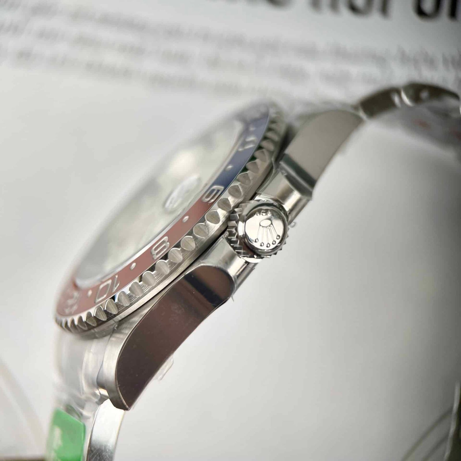 Superclone Rolex GMT-Master II Meteorite Dial 126719BLRO Superman Oyster - Image 10