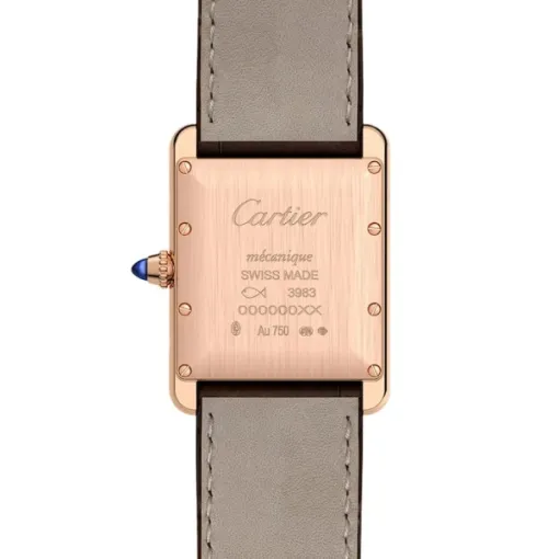 Cartier Tank Louis Cartier Women Automatic White Leather Watch WGTA0011 - Image 3