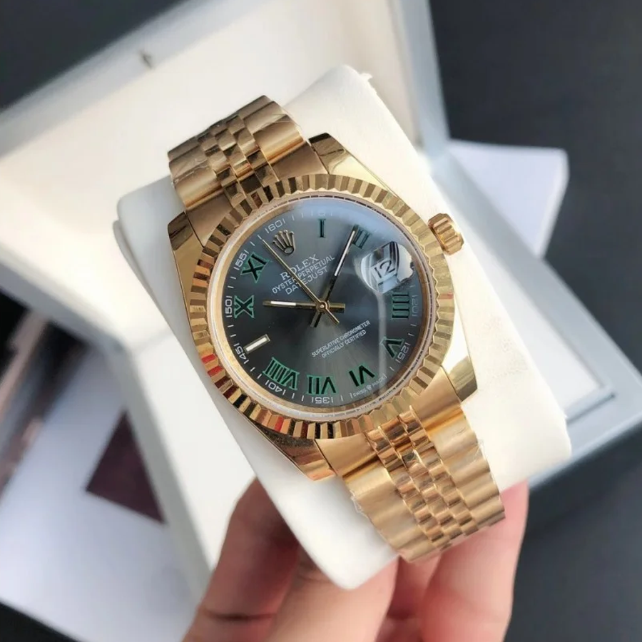 Couple Watches Rolex Datejust 36/28mm RG/RG Jubilee Bracelet - Image 2