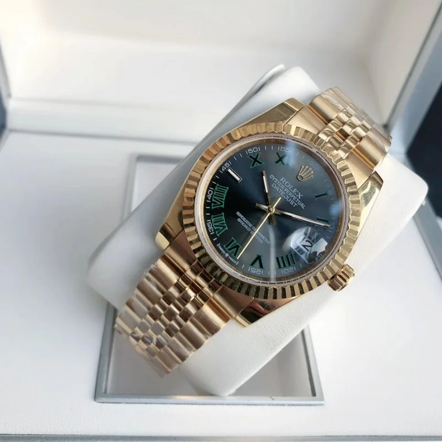 Couple Watches Rolex Datejust 36/28mm RG/RG Jubilee Bracelet - Image 3