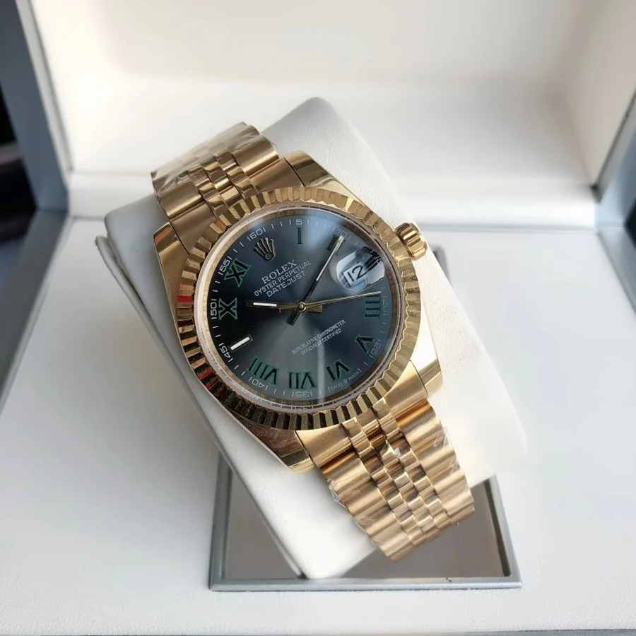 Couple Watches Rolex Datejust 36/28mm RG/RG Jubilee Bracelet - Image 4