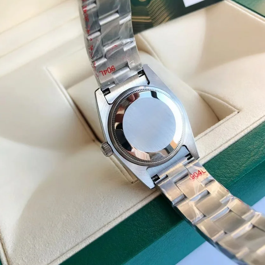 Couple Watches Rolex Oyster Perpetual 31/41mm SS/SS Green/Stk - Image 9